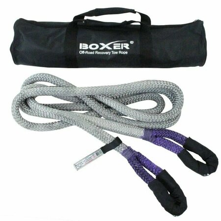BOXER TOOLS Nylon Kinetic 7/8 Inch by 20 Feet Nylon Tow Rope 77405